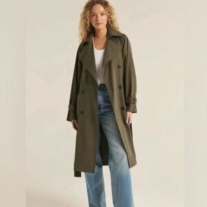 NWT Z Supply Dorian Trench Coat Large